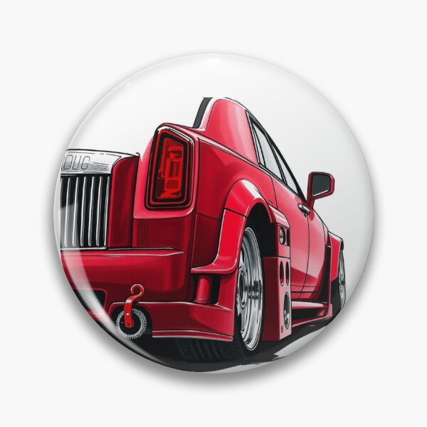 Item preview, Classic super racing car drawing red designed and sold by koringaFTS.