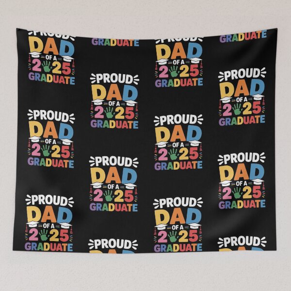 Item preview, Proud  Dad Of 2025 Graduate designed and sold by ZooStateofMind.