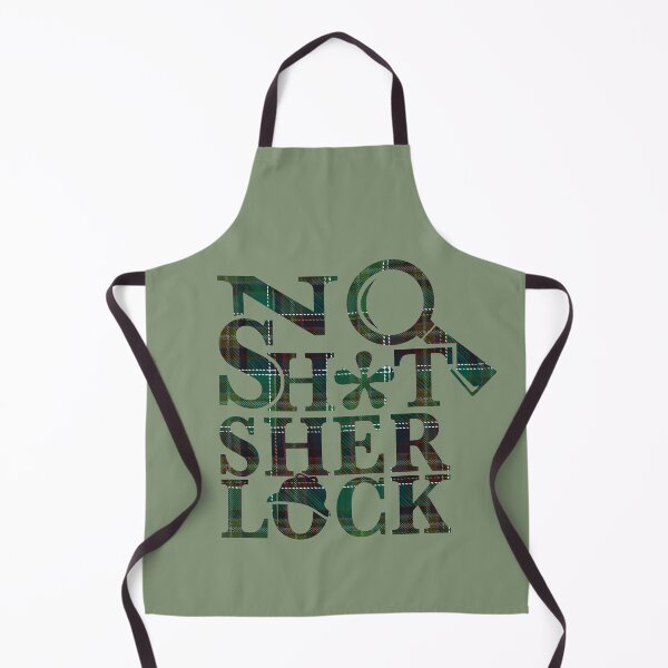 Item preview, No Sh*t Sherlock (Tartan) designed and sold by kridel.