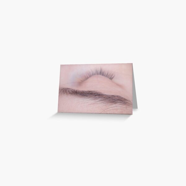 dream hairound your eye Greeting Card