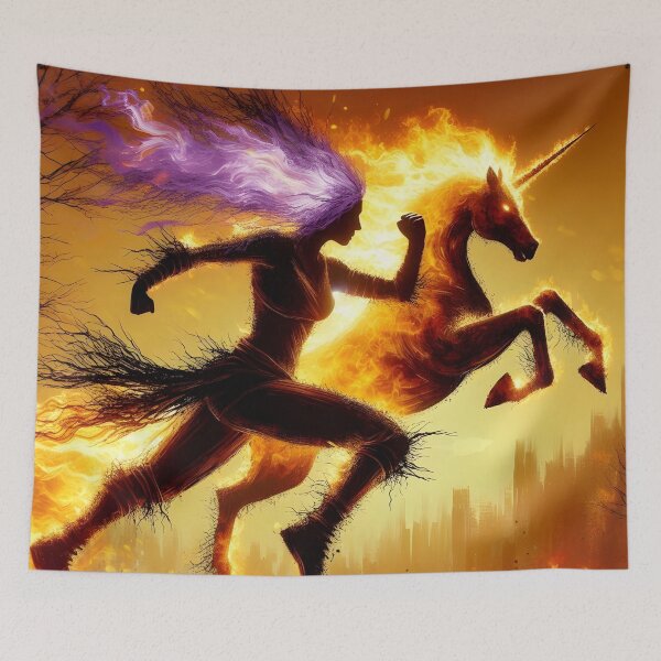 Item preview, Spirit of the Unicorn, Ai Generated Art  designed and sold by ACC .