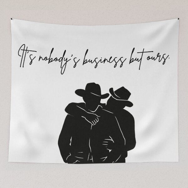 Item preview, Brokeback Mountain - It's nobody's business designed and sold by ~ Th*mas ~.