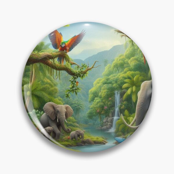 Item preview, The jungle designed and sold by PandoraCastle.