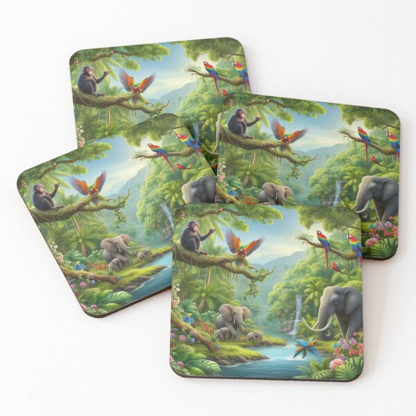Item preview, The jungle designed and sold by PandoraCastle.