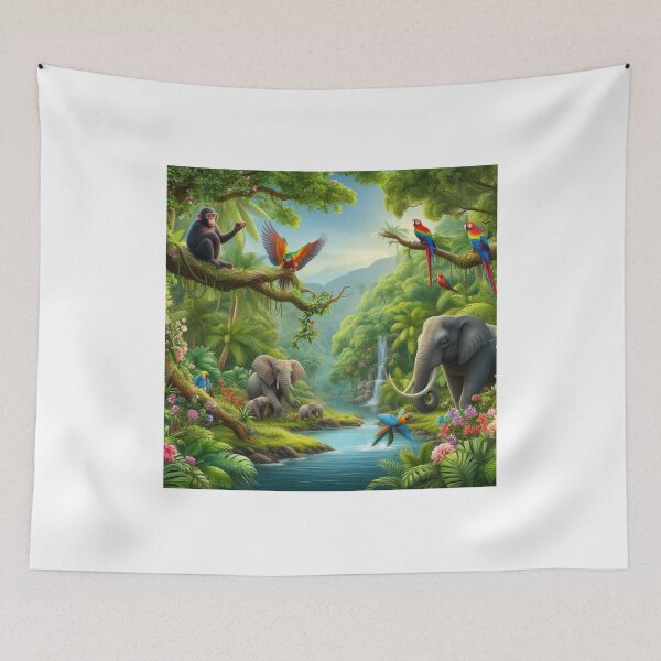 Item preview, The jungle designed and sold by PandoraCastle.
