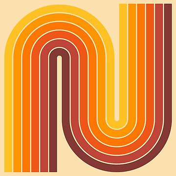 Artwork thumbnail, Retro Geometric Double Arch Design 522 by tonymagnerart