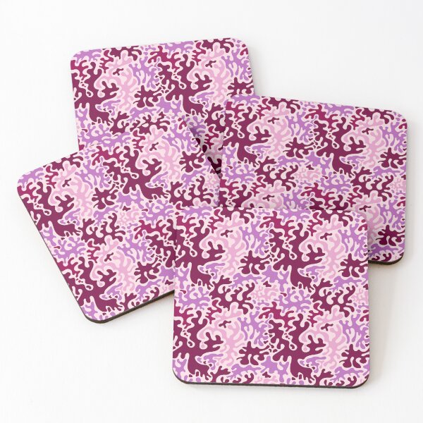 Item preview, Retro abstract shapes pattern - orchids designed and sold by Deepness2023.