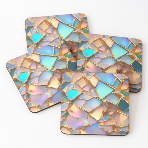 Artikelvorschau, Opal Holographic Gold Stone Beliebte Kollektion entworfen und verkauft von TrendyDesigne412.