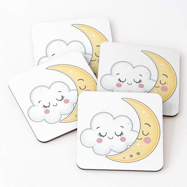 Item preview, Cuddle Cloud & moon  designed and sold by Lucky 777.