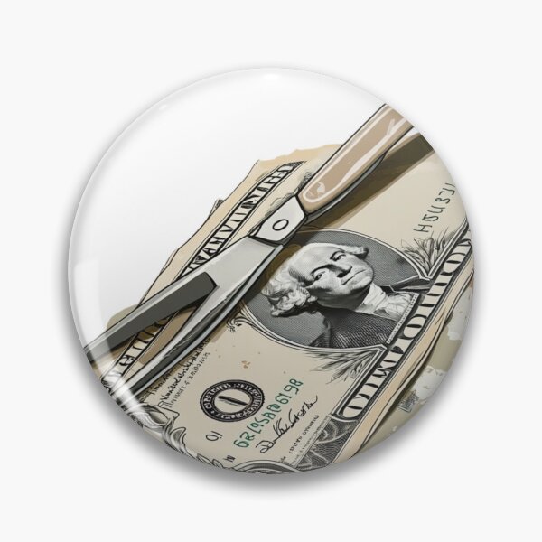 Item preview, Sliced Dollar Bill designed and sold by MelaDizayn.