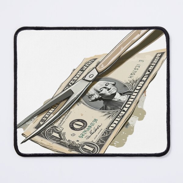 Item preview, Sliced Dollar Bill designed and sold by MelaDizayn.