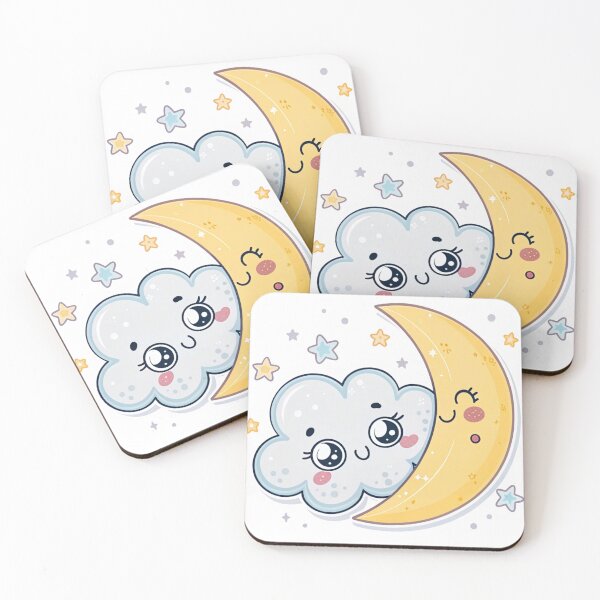 Item preview, Cuddle Cloud & moon  designed and sold by Lucky 777.