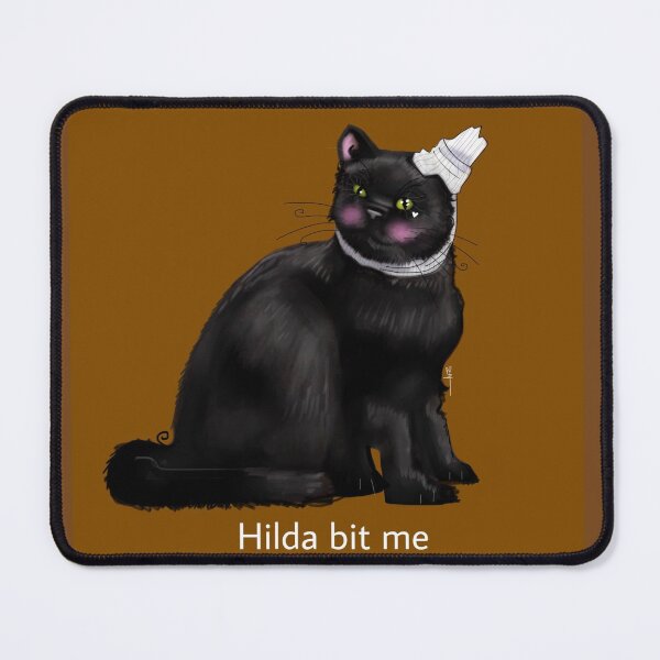 Aperçu de l'œuvre Salem - Hilda m'a mordue créée et vendue par artofaithasylum.