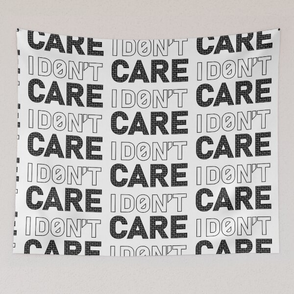 Item preview, I Don't Really Care designed and sold by heptenart.