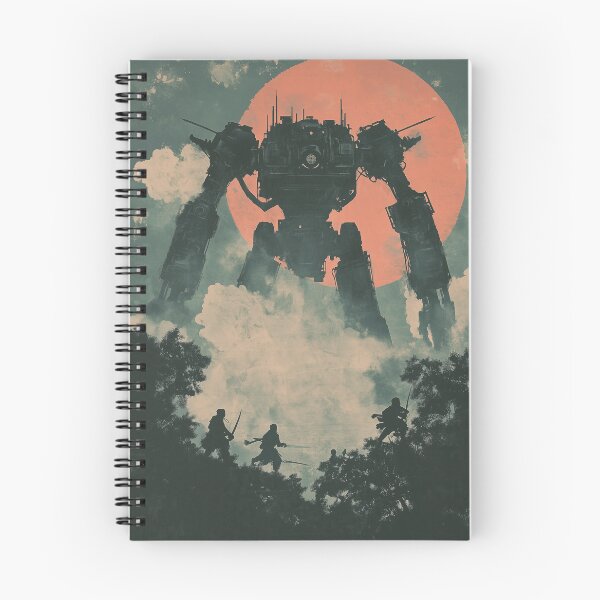 Item preview, Feudal Mecha War Vintage Video Game Art 6 designed and sold by [EverNever] Creative Gear Alternatives.