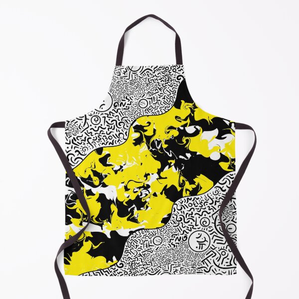 Item preview, Aligned patterns in yellow designed and sold by Md_Openworld.