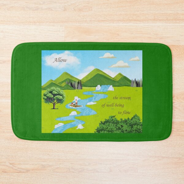 Item preview, Allow the Stream of Well-Being to Flow designed and sold by EJVisuals.
