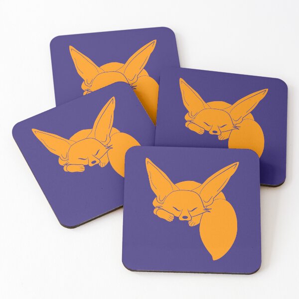 Item preview, Sleeping Fennec Fox In Orange designed and sold by KDNK.