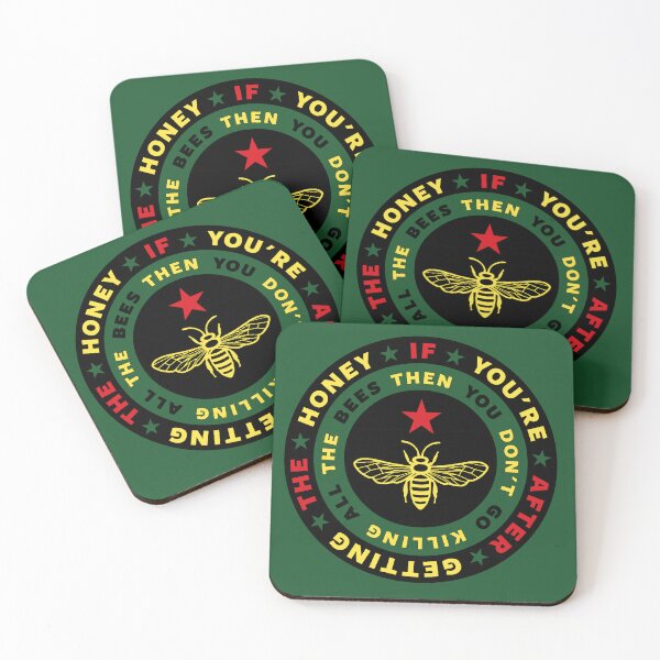 Item preview, Vintage Style British Punk Rock Mescaleros Retro Reggae Honey Bee Graphic designed and sold by wmxdesign.