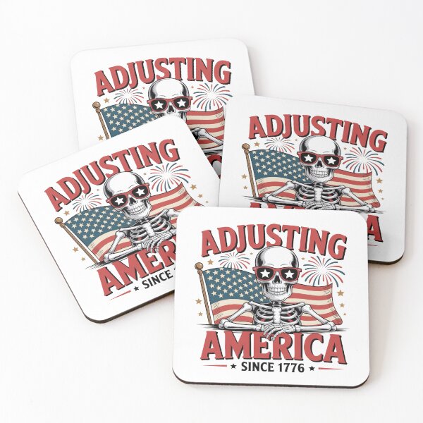 Item preview, Adjusting America Since 1776 Patriotic Chiropractor designed and sold by Nzgiftsandmore.