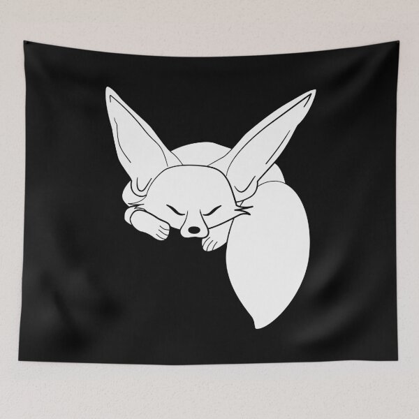 Item preview, Sleeping Fennec Fox designed and sold by KDNK.
