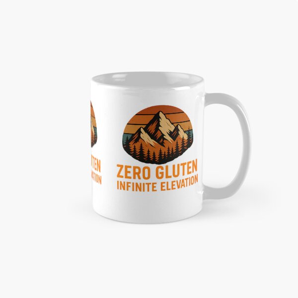 Item preview, Cero Gluten Infinite Elevation – Cita para personas celíacas que practican senderismo designed and sold by tinytwist.