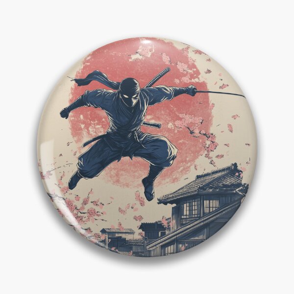 Item preview, Ukiyo Ninja Gaiden Vintage Video Game Art designed and sold by [EverNever] Creative Gear Alternatives.