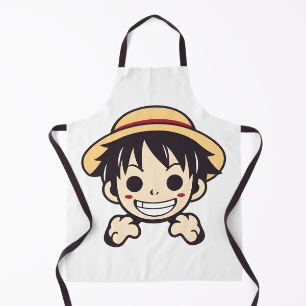 Item preview, Minimalist Chibi Pirate Head – Cute Anime Style Cartoon Face Design Luffy designed and sold by Greemo03.