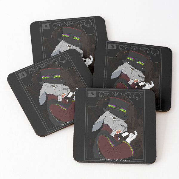 Item preview, Madlabb – MONSIEUR NEON : The Hare of Sleight (Portrait) designed and sold by OfficialMorenoValentim.