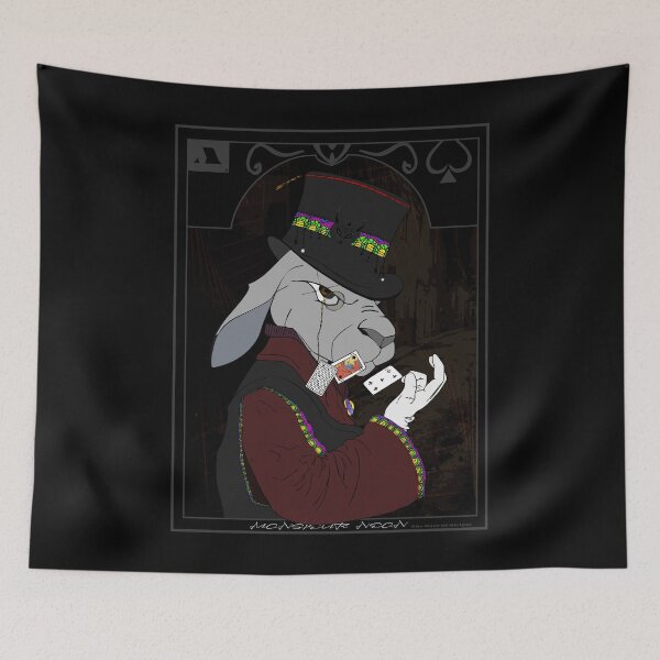 Item preview, Madlabb – MONSIEUR NEON : The Hare of Sleight (Portrait) designed and sold by OfficialMorenoValentim.