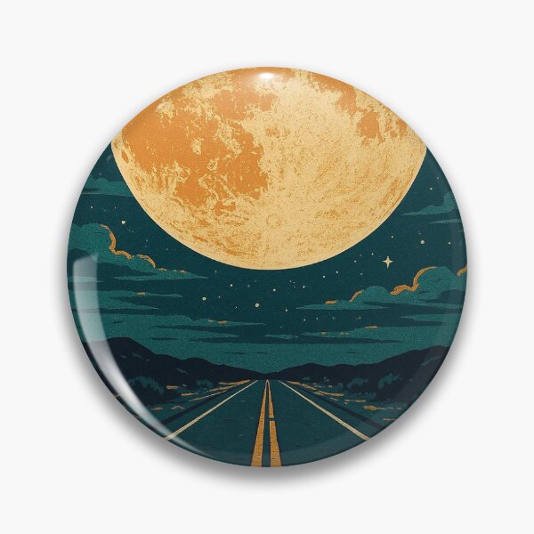 Item preview, Highway with the Full Moon: Mystery and Freedom in Motion designed and sold by thomashummelgen.