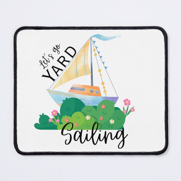 Item preview, Yard Sale | Let's Go Yard Sailing designed and sold by SunandShade.