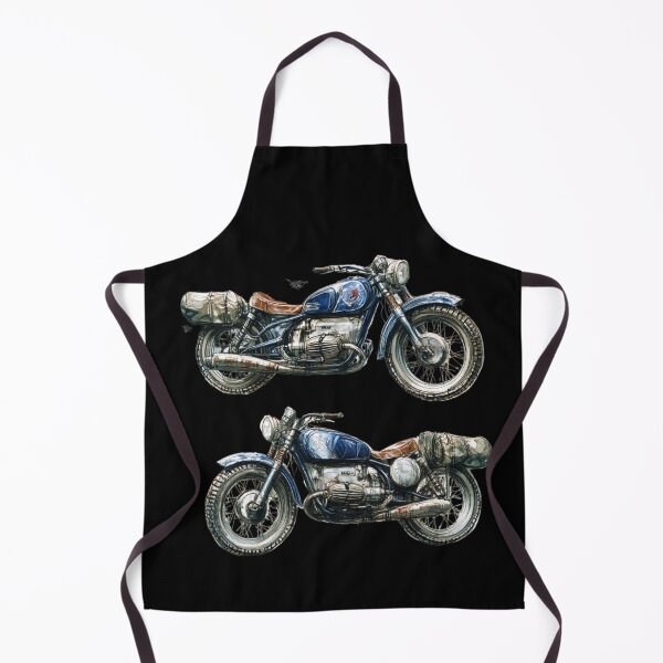 Item preview, Retro Touring Motorcycle – Vintage Boxer Engine Adventure Bike Art designed and sold by MomentumbyOla.