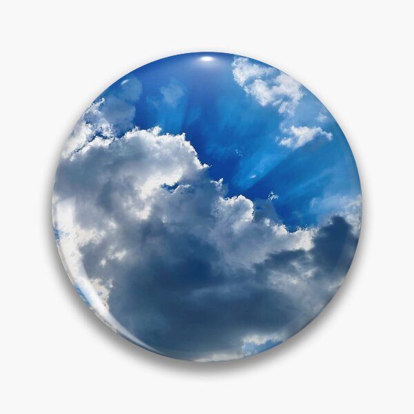 Item preview, Blue Sky, White Clouds and Sun Rays designed and sold by LeslieMac713.
