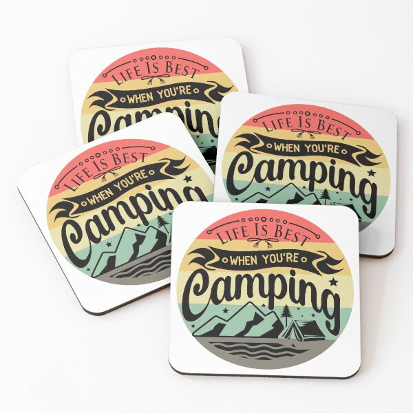 Item preview, Life is best when you're camping ! designed and sold by Abdelillah10.