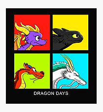 Dragon Days Photographic Print