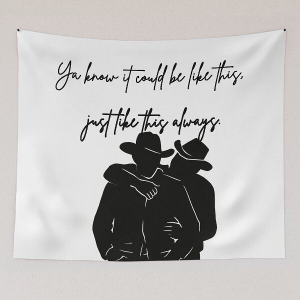 Item preview, Brokeback Mountain - You know it could be like this, just like this always. designed and sold by ~ Th*mas ~.