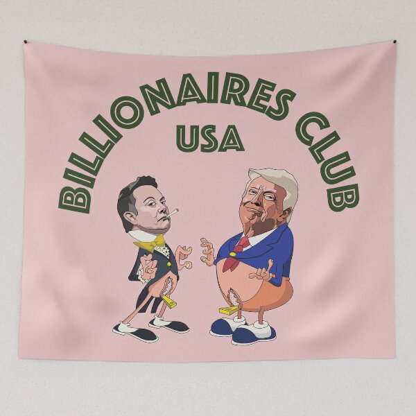 Item preview, billionaires club designed and sold by FAUXandCo.