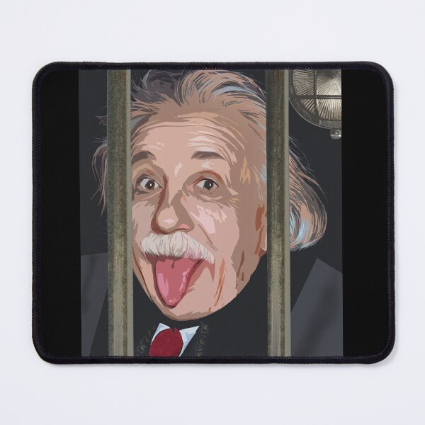 Item preview, Einstein behind bars design designed and sold by TerenceLacey.