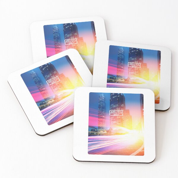 Item preview, City Lights at Night with Inspiring Quote – “Without a Purpose, There Is No Peace in the Heart” – Urban AI Design designed and sold by knalpot-design.