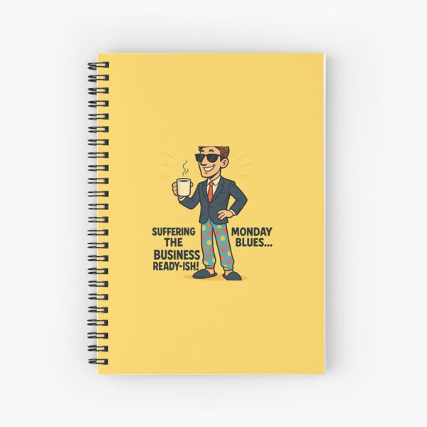 Item preview, Business Ready-ish Monday Blues Funny Remote Work T-Shirt | YourRandomStore designed and sold by YourRandomStore.