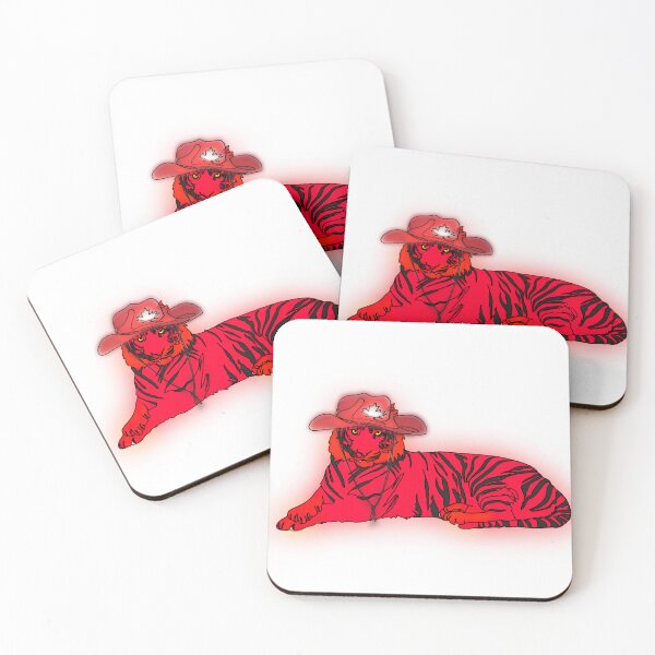 Item preview, Maple the Tiger the Bold Canadian Cowboy - animalzinhats designed and sold by Ashley’sAnimalz.