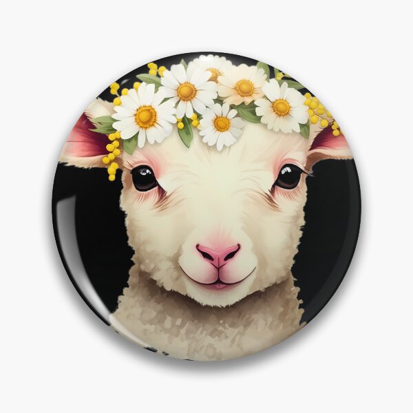 Item preview, Cute Floral Sheep Shirt for Mom – Farm Life Tee, Ranch Gift for Her, Funny Farmer designed and sold by SlocifieShop.