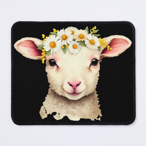 Item preview, Cute Floral Sheep Shirt for Mom – Farm Life Tee, Ranch Gift for Her, Funny Farmer designed and sold by SlocifieShop.