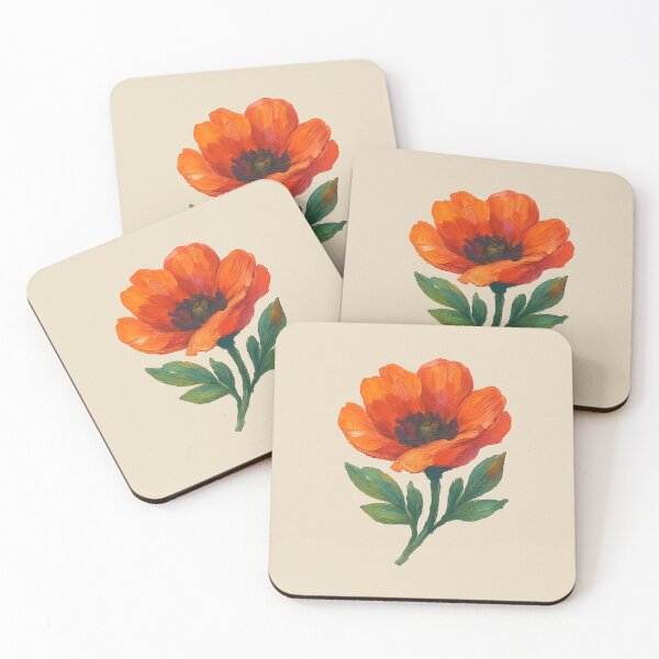 Item preview, Poppy Flower designed and sold by FarieArt.