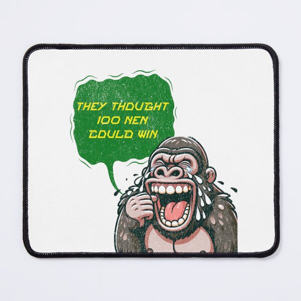 Item preview, 100 Men vs Gorilla – Funny Gorilla Laughing Meme T-Shirt designed and sold by drwho107.