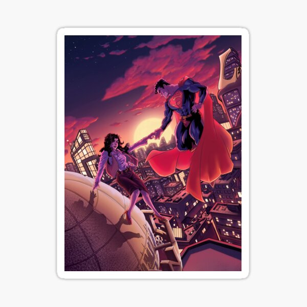 Item preview, Lois & Clark – Sunset Above The City designed and sold by Justin Powers.