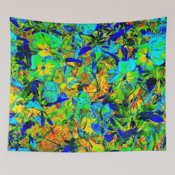 Item preview, Abstract Colorful Flipped Flowers 28 designed and sold by SXW Designs.