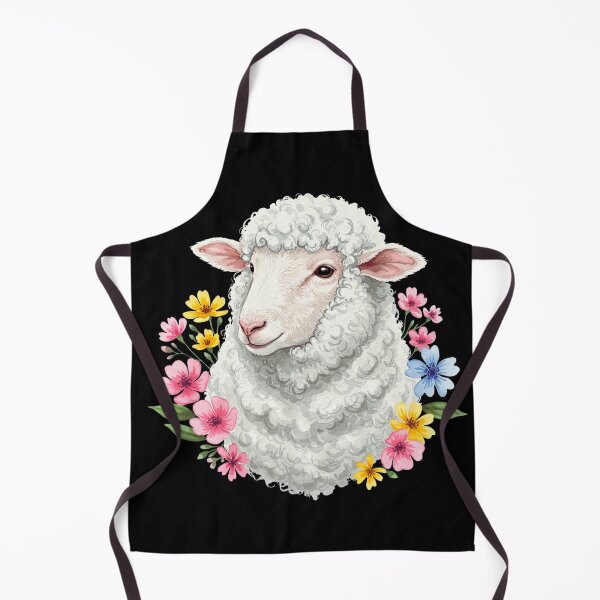 Item preview, Floral Sheep Shirt – Farm Life Tee, Funny Farmer Sheep designed and sold by SlocifieShop.