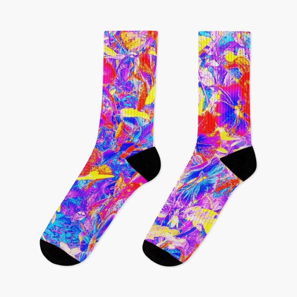 Item preview, Abstract Colorful Flipped Flowers 29 designed and sold by SXW Designs.